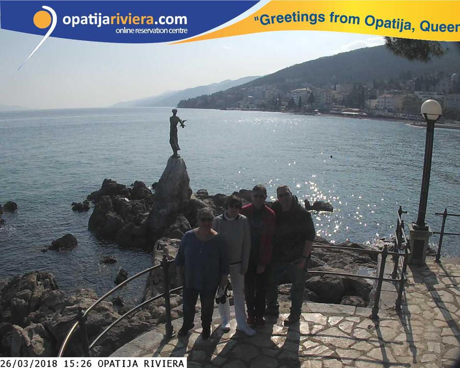 Kroatien-Opatija-Grusskarte-1